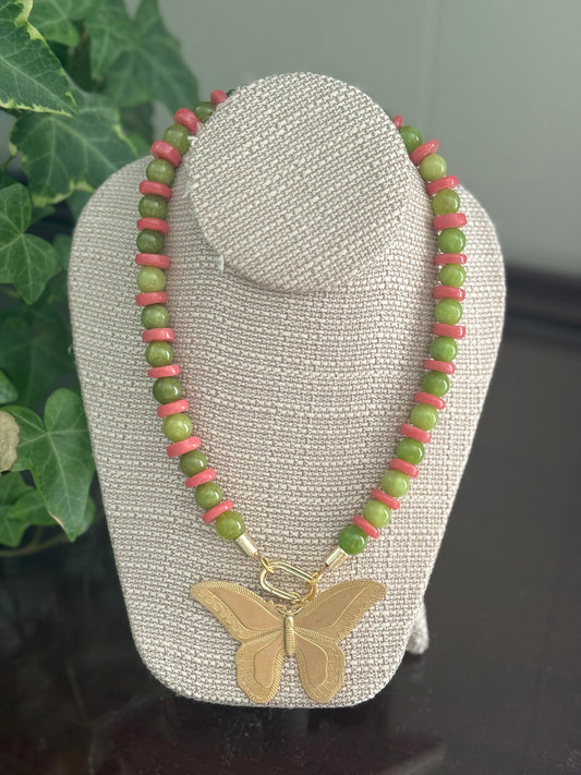 Bonnie Necklace Butterfly