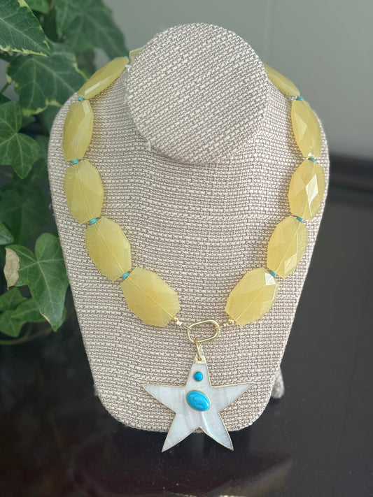 Amoroso Necklace Star Pendant