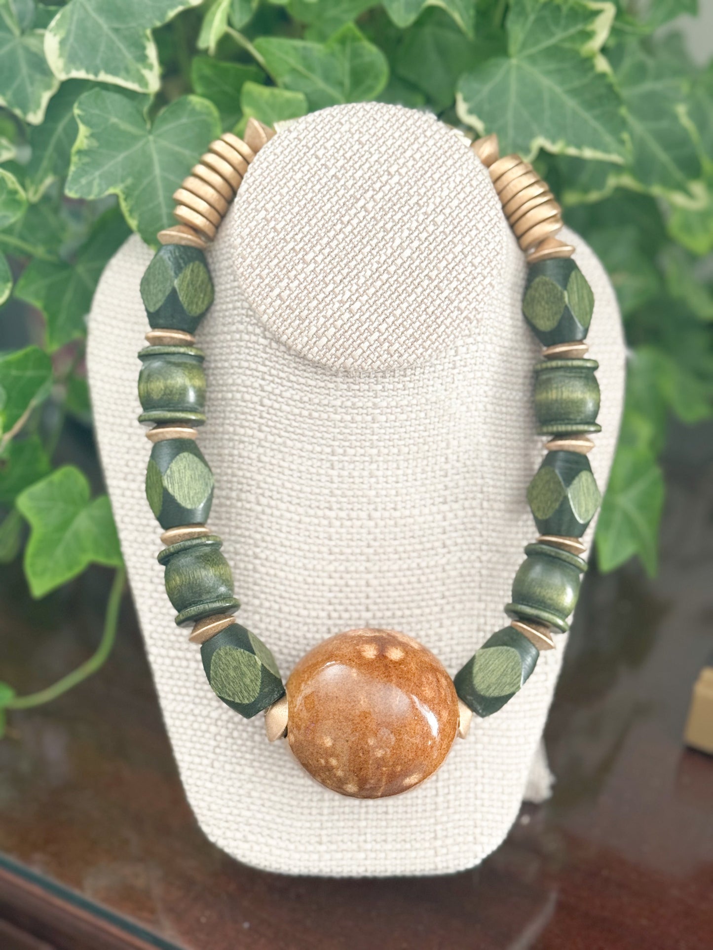 Calla Necklace (One of a kind)