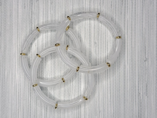 LJ Bracelet Stack Smoke
