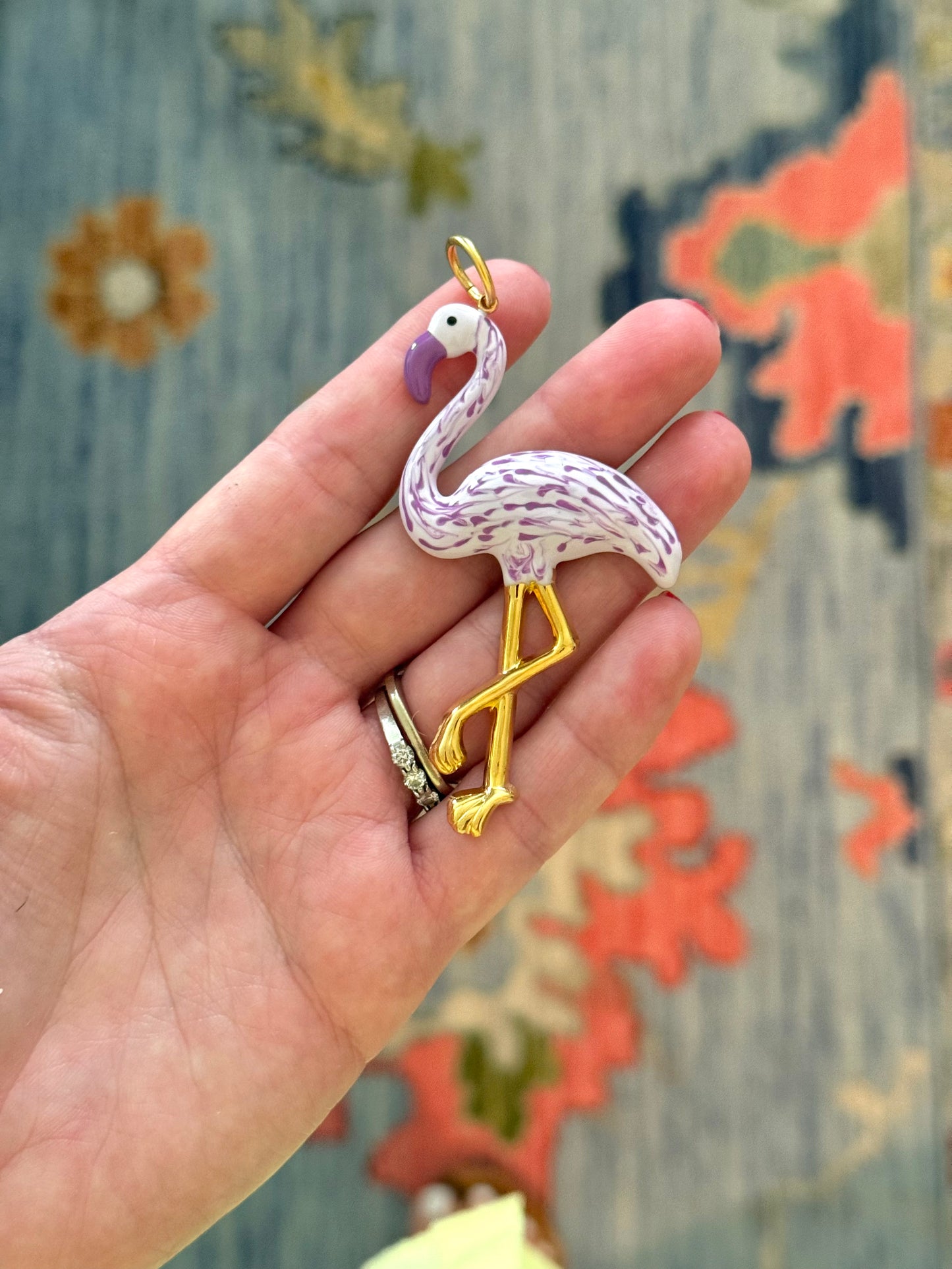 Flamingo Charm Purple