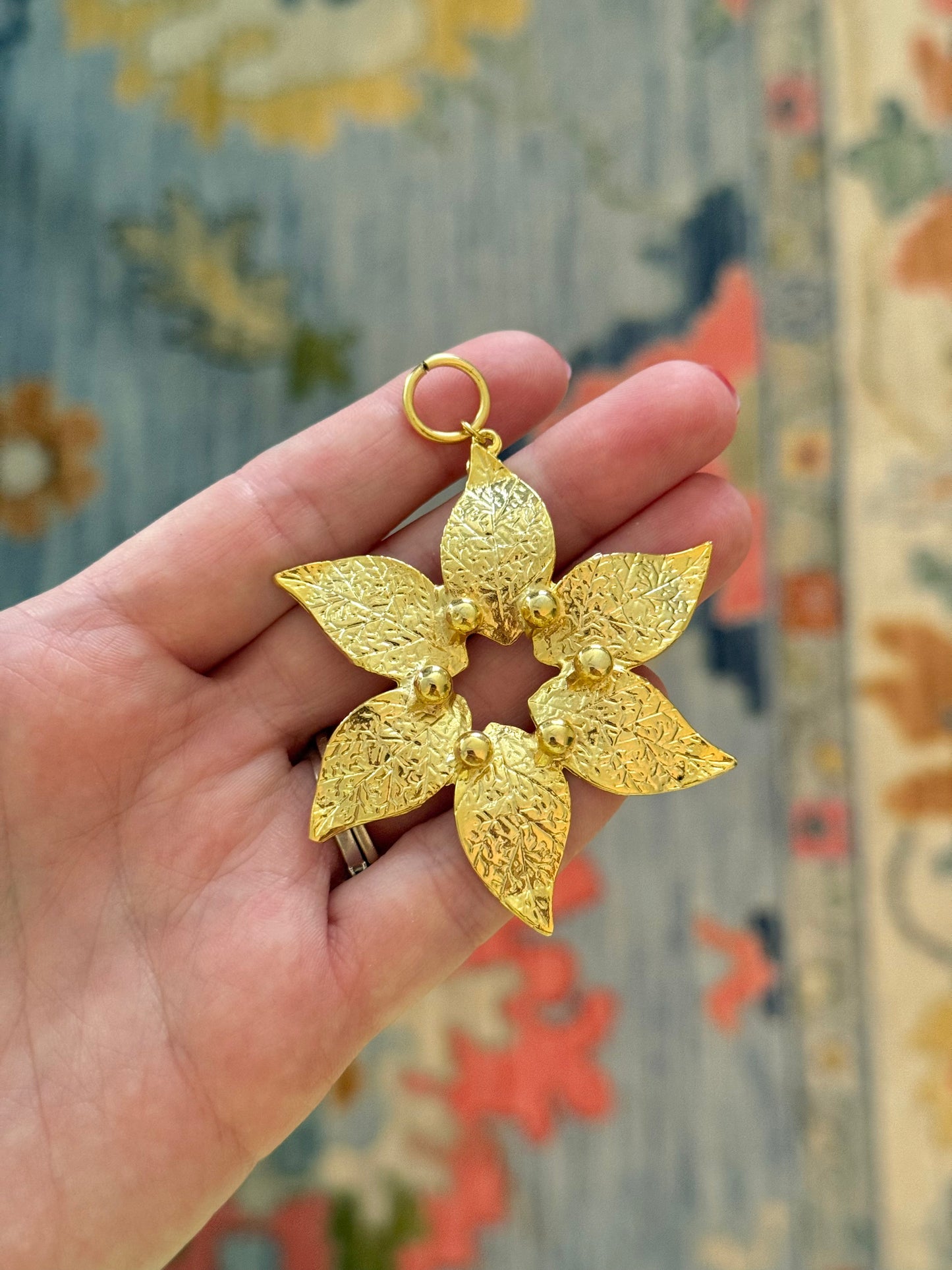 Large Flower Charm