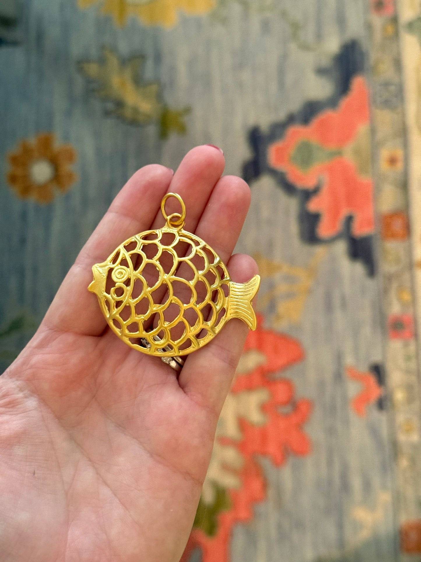 Gold Fish Charm