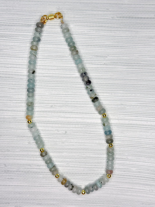Bird Necklace Blue