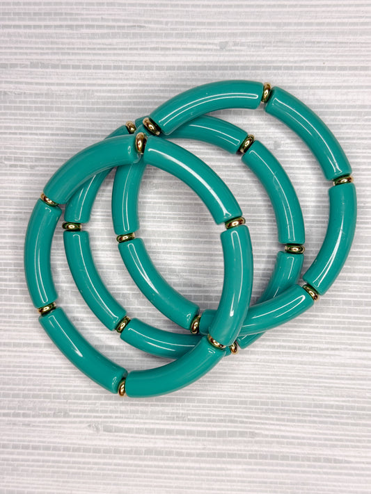 LJ Bracelet Stack Ocean