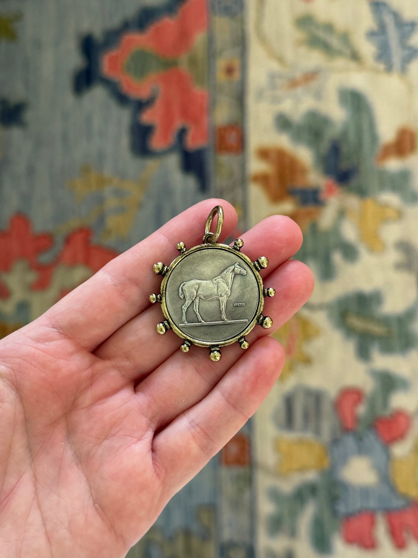 Coin Charm Horse