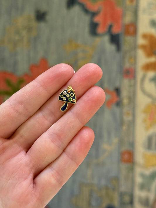 Shroom Charm Navy