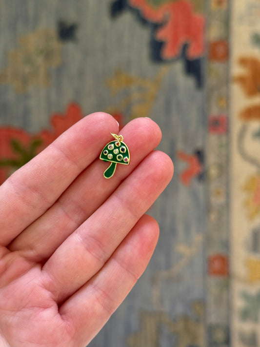 Shroom Charm Green