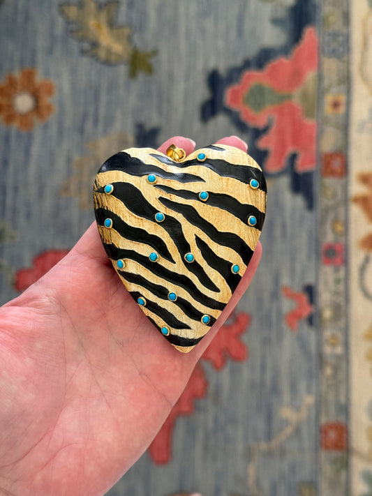 Funky Heart Charm