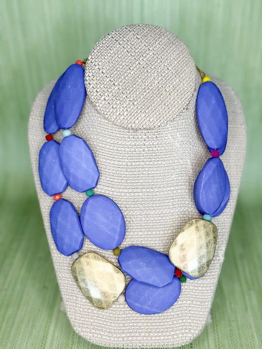Karter Necklace Indigo