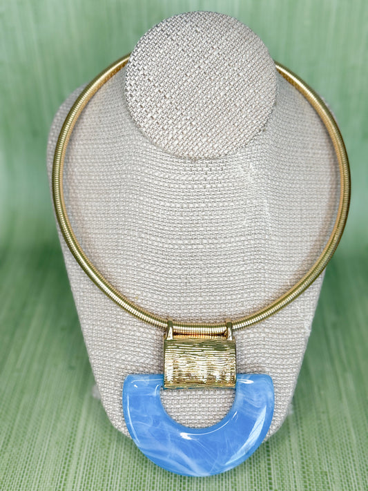 Jacie Necklace - Cobalt