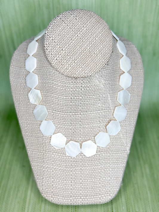 Hackel Mother of Pearl Necklace