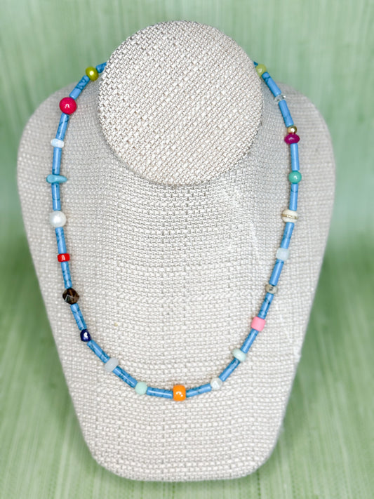 Greenway Necklace Blue
