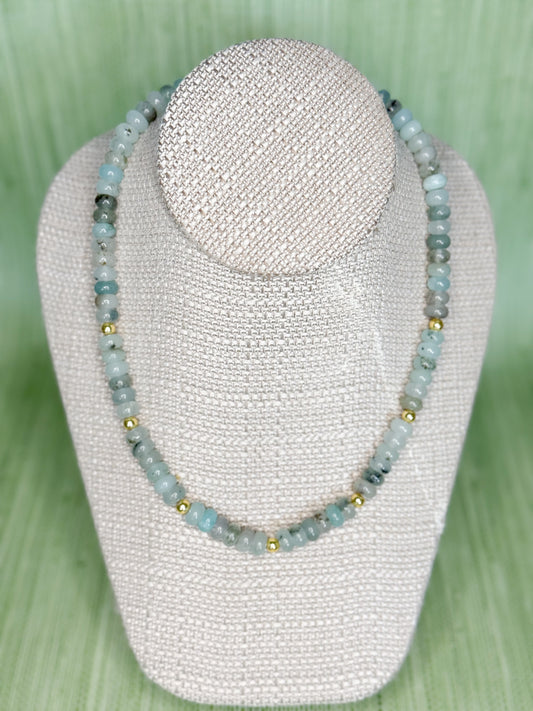 Bird Necklace Blue