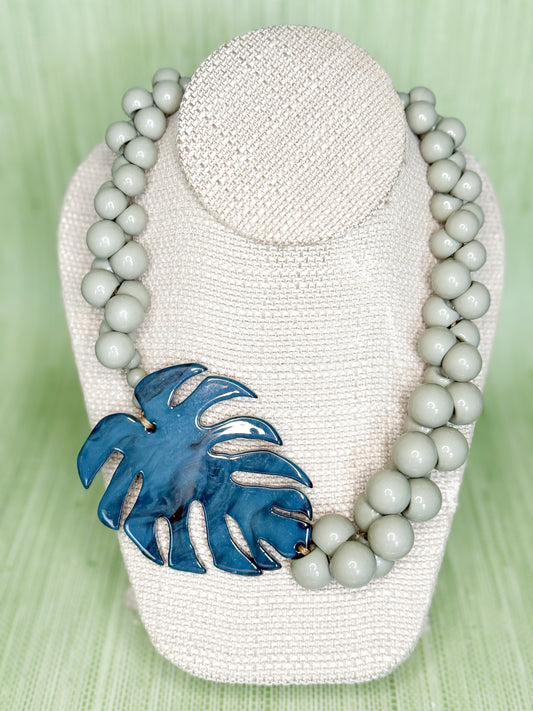 Stone Necklace Blue