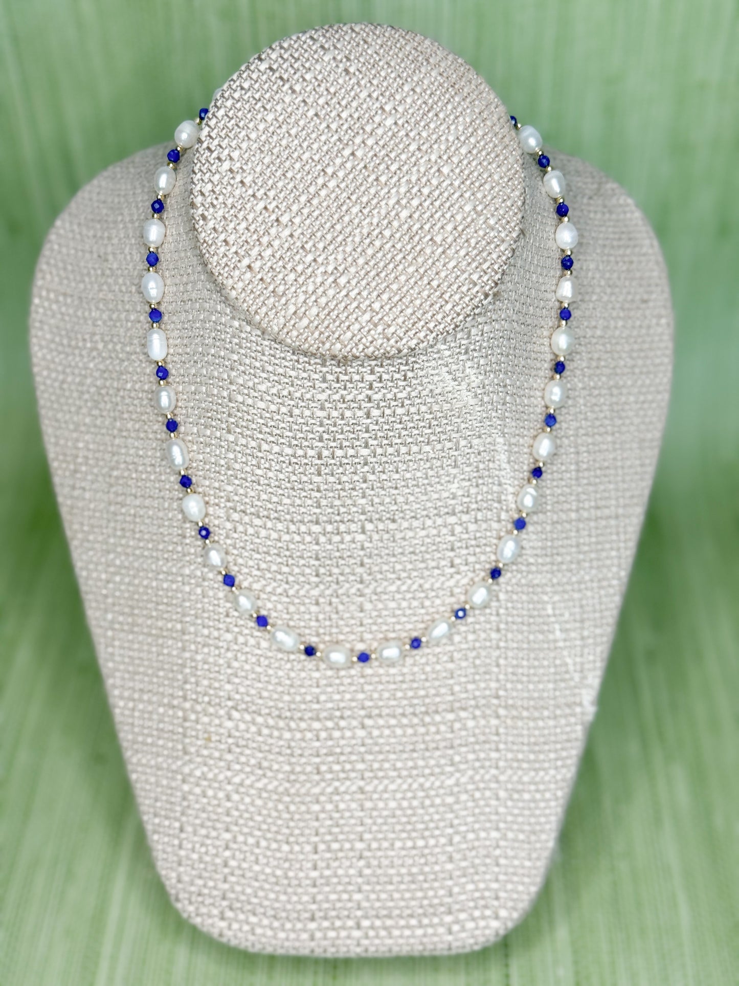 Kinslee Necklace Navy