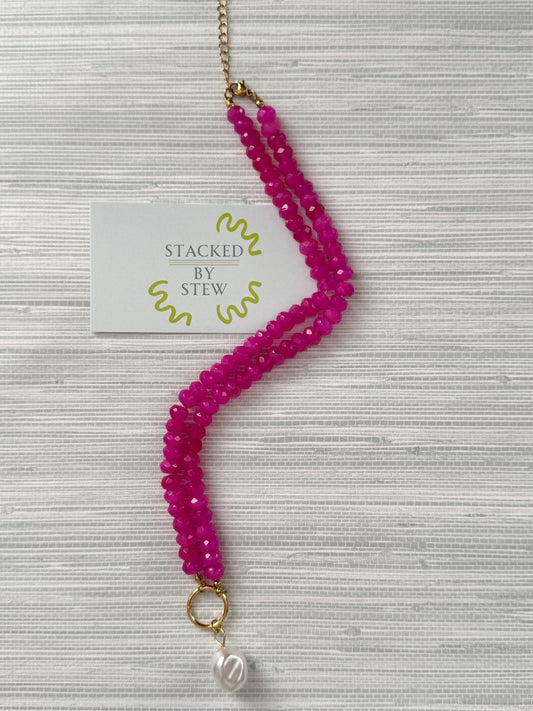 Maddie Pink Necklace