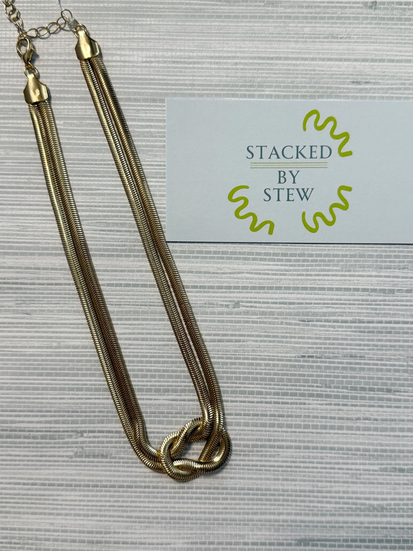 Carrie Infinity Knot Necklace