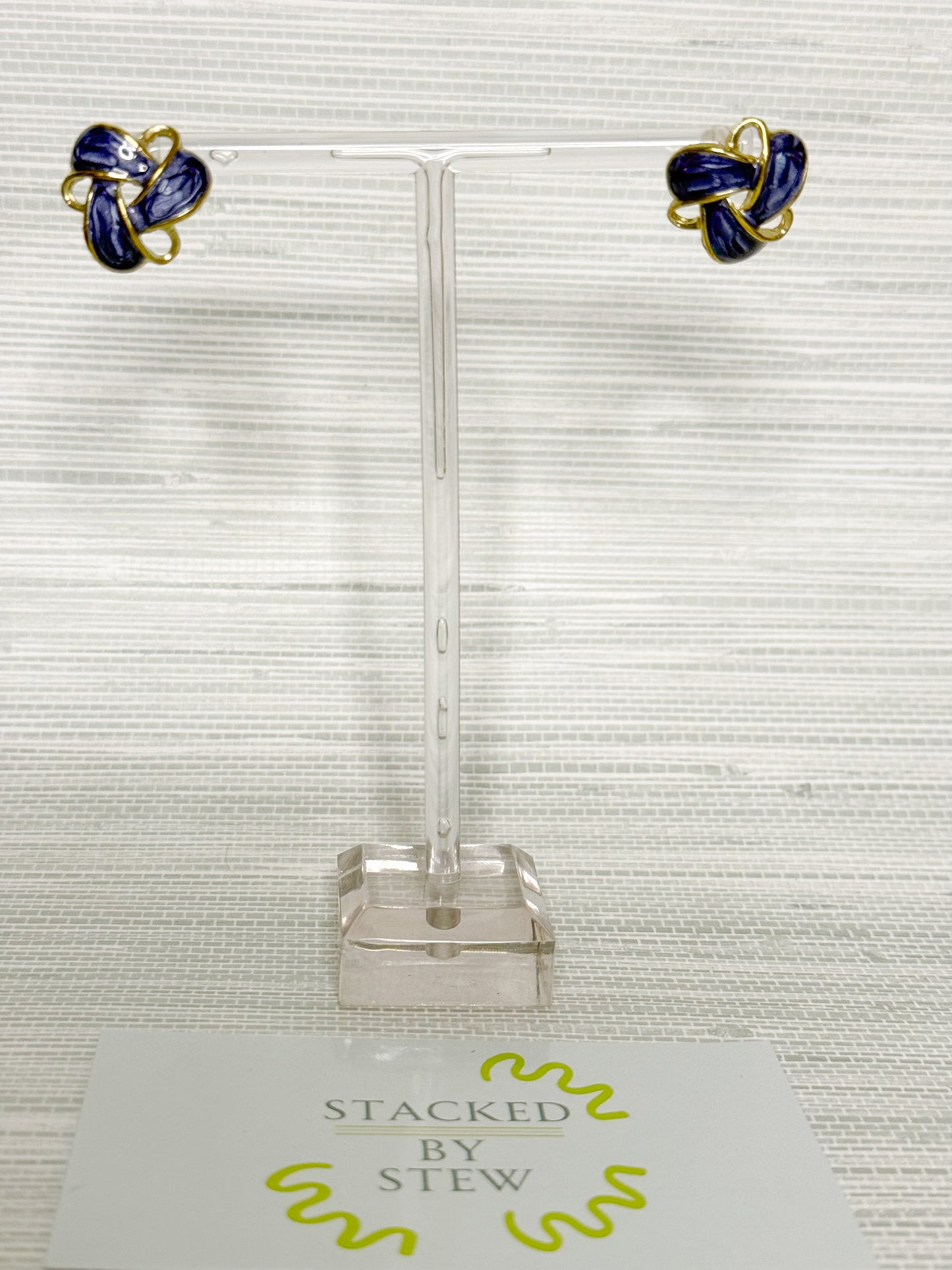 Cora Earrings Blue