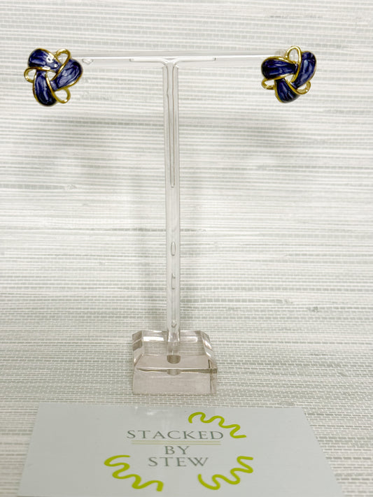 Cora Earrings Blue